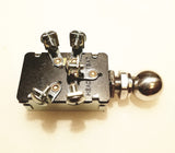 Off-On-On 3 Position Push-Pull Multi-Function Switch Billet Aluminum Round Knob Series