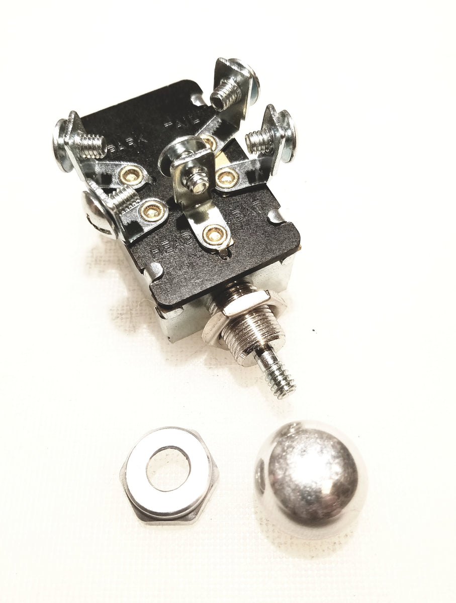 Off-On-On 3 Position Push-Pull Multi-Function Switch Billet Aluminum R ...