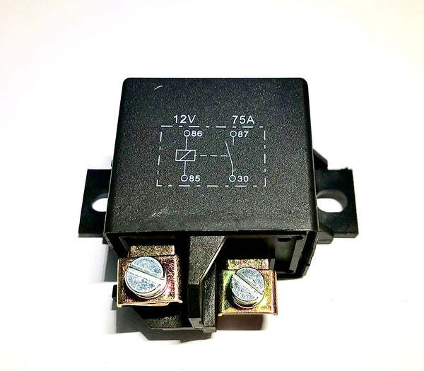 Heavy Duty 12 Volt 75 Amp SPST Large Tyco Style Relay