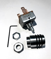 3 Position Off-On-On Universal Rotary Dash Switch Aluminum Piston Series