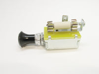 Heater Blower HVAC 2 Speed Switch With Resistor Black Bakelite Domed Knob Series