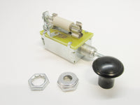 Heater Blower HVAC 2 Speed Switch With Resistor Black Bakelite Domed Knob Series