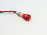 Small LED Dash Indicator Lamp Red