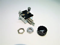 Off-On Push-Pull Universal Accessory Switch Black Bakelite Mercury Knob Series